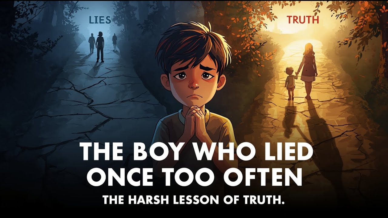 The Boy Who Lied Once Too Often  |  The Harsh Lesson of Truth | Moral Story