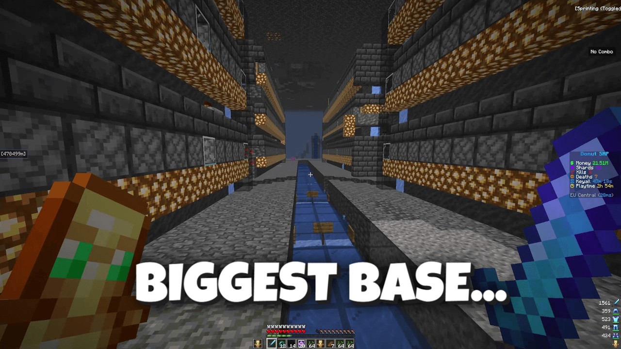 I Accidentally Found a MASSIVE Base on Donut SMP
