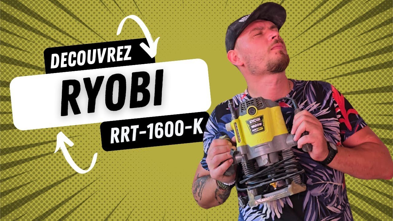 Taurus Woods : défonceuse Ryobi rrt1600-k