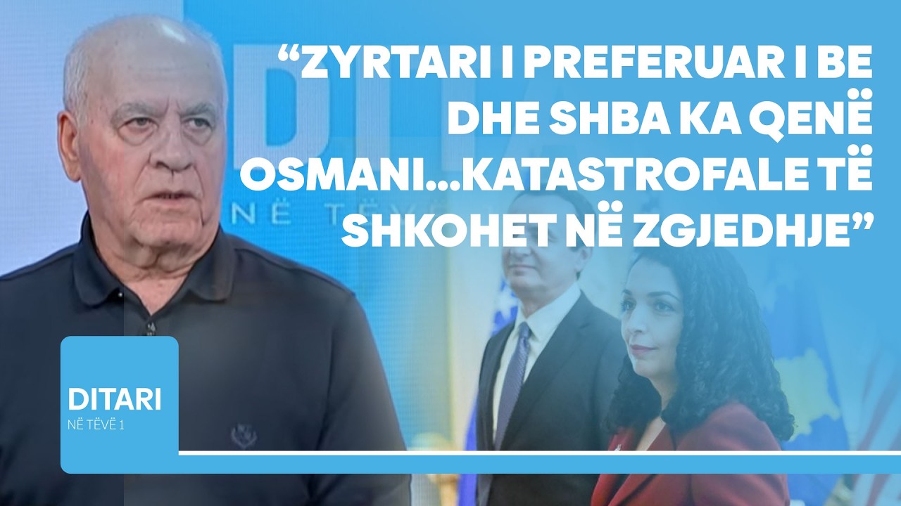 “Zyrtari i preferuar i BE dhe SHBA ka qenë Osmani...katastrofale të shkohet në zgjedhje”-Salihaj
