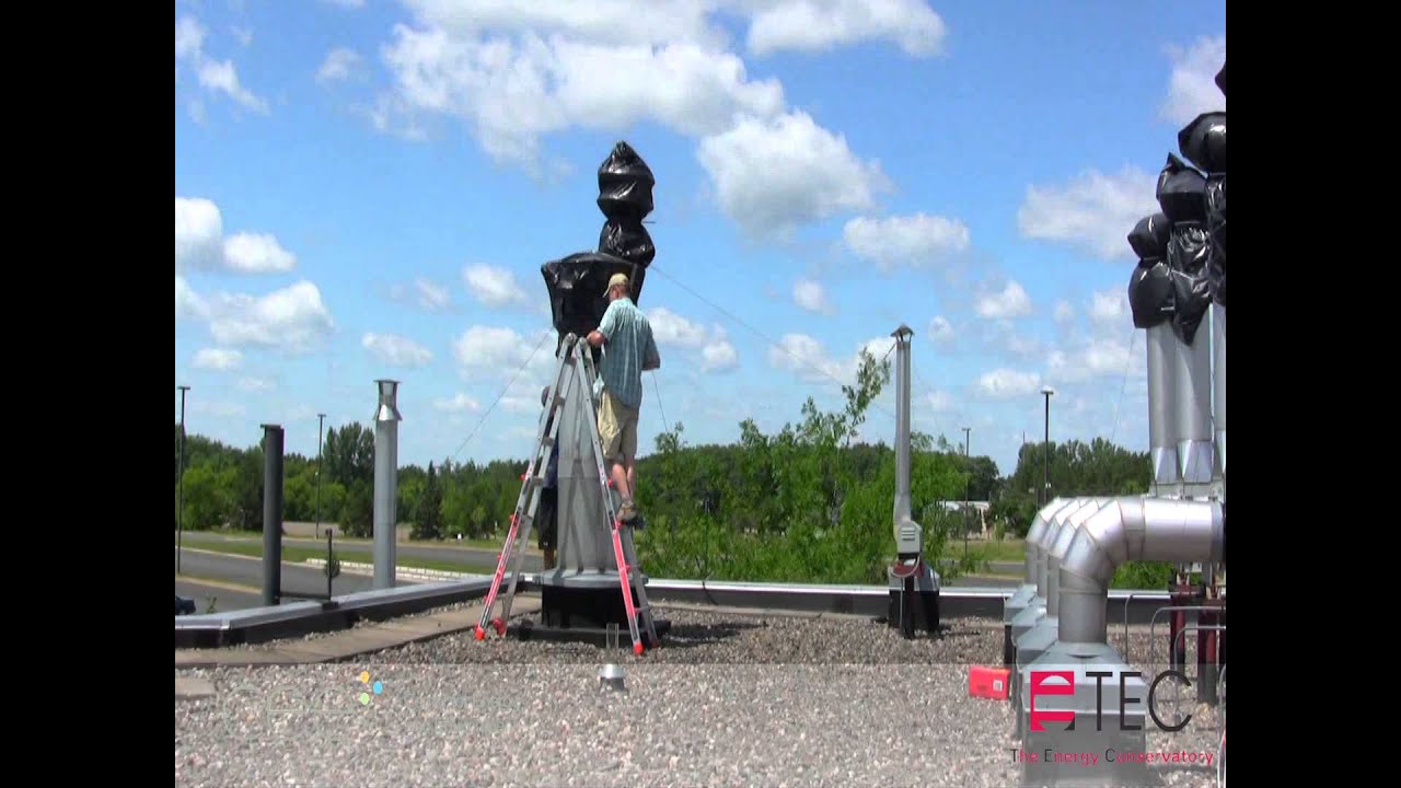 CEE and TEC big building air leakage testing