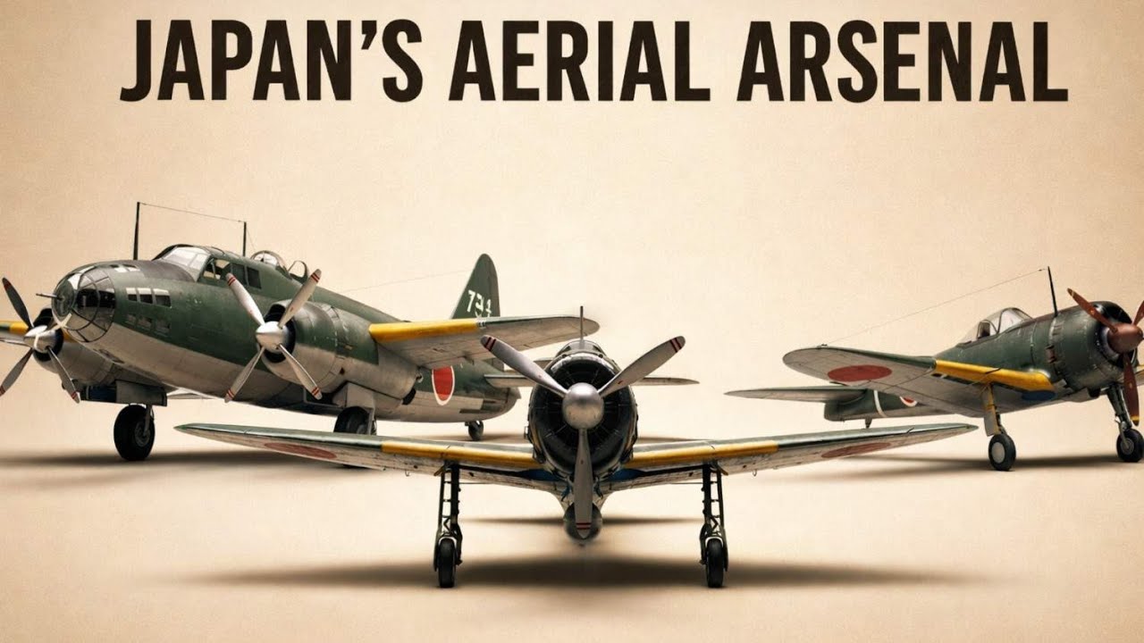 Every Japanese Aircraft Used in World War II | Imperial Japan Air Power