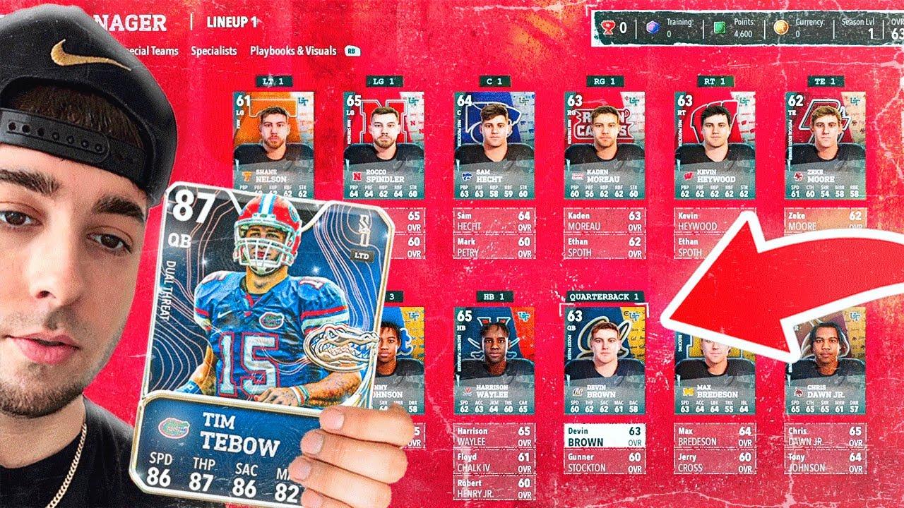Создаём команду без денег! College Football 26, эпизод 1