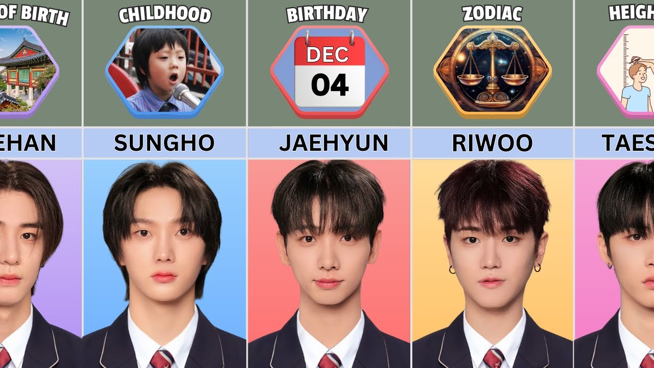 BOYNEXTDOOR Members Profile and Facts 2025
