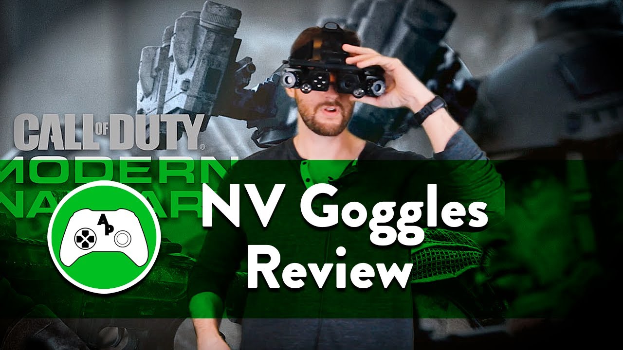 Call of Duty Modern Warfare Dark Edition Night Vision Goggles Review
