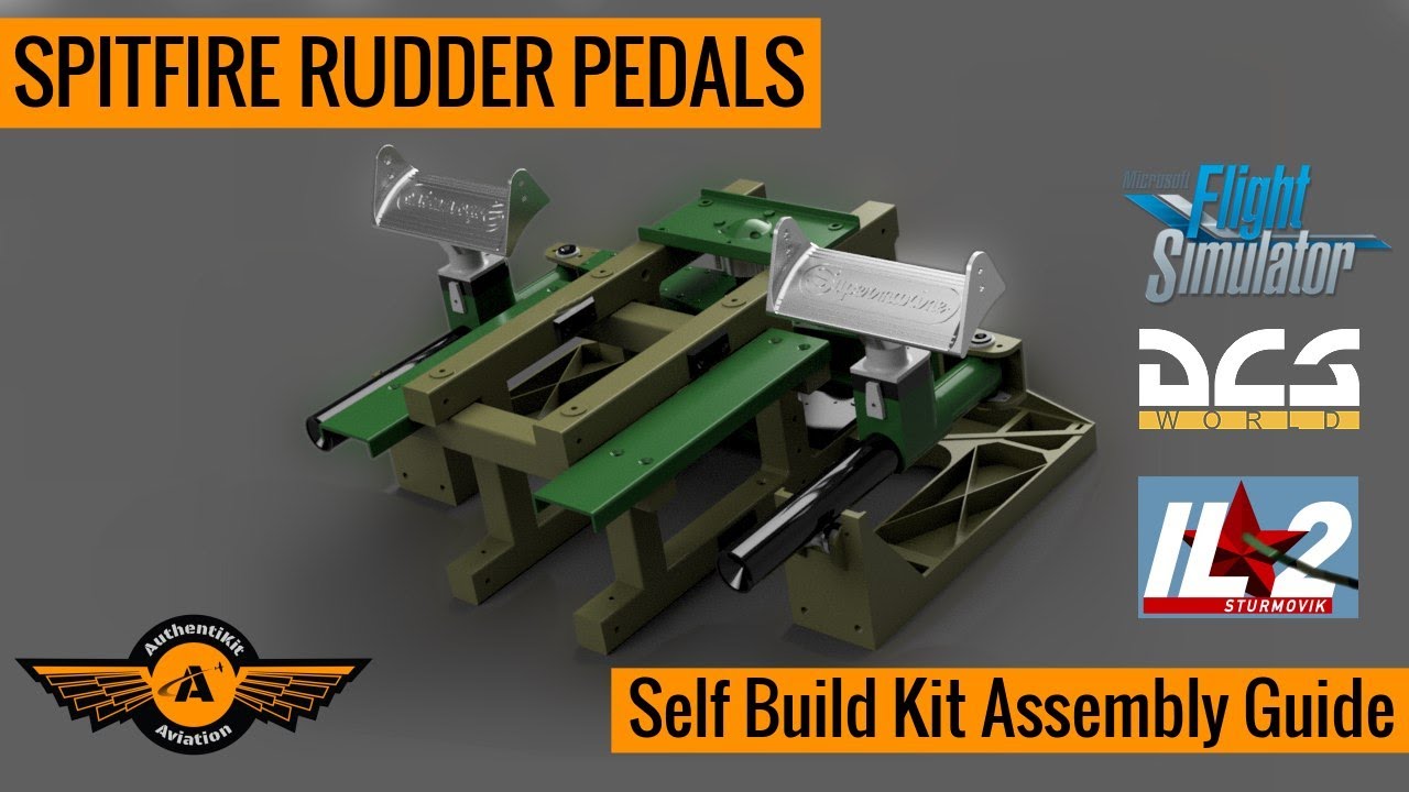 AuthentiKit Spitfire Rudder Pedals - Self Build Assembly Guide