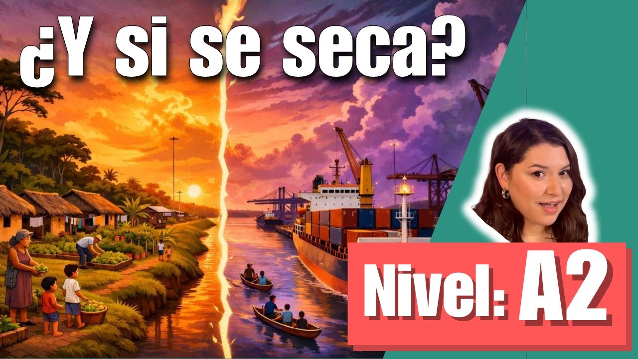 ¿Puede el Canal de Panamá quedarse sin agua? - Práctica de listening en inglés nivel A2