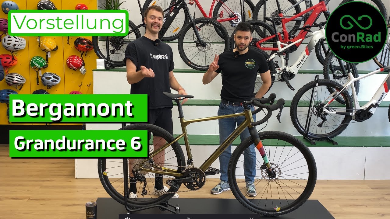 Bergamont Grandurance 6 Gravelbike Ausführliches Review [ConRad] [2022]