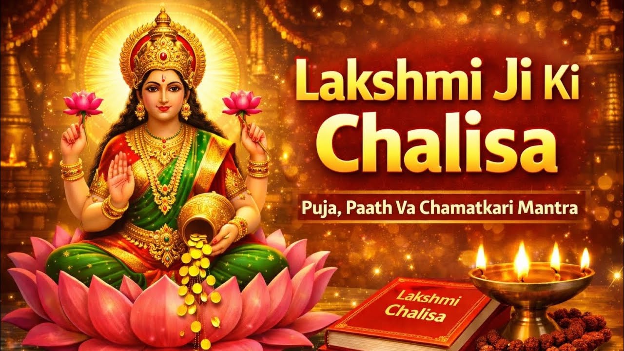 Shri Lakshmi Chalisa | Lakshmi Mata Aarti & Bhajan for Wealth and Prosperity