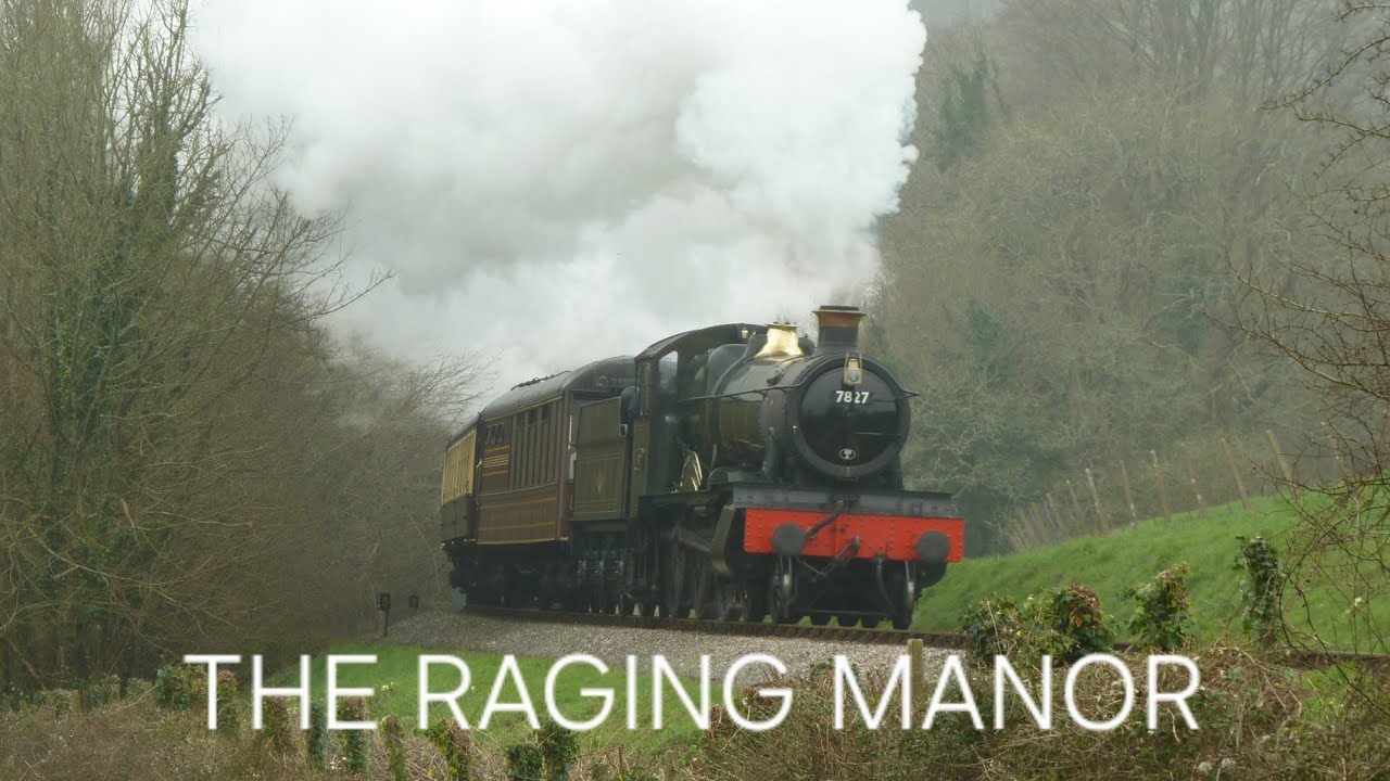 Fighting Lydham manor breaks the sound barrier on the Dartmouth steam railway 