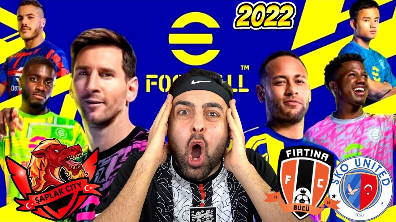 E FOOTBALL 2022 PES 22 &Ccedil;IKTII 😱 PS 5 ! YENİ SEZON HAZIRLIKLARI BAŞLASIN !