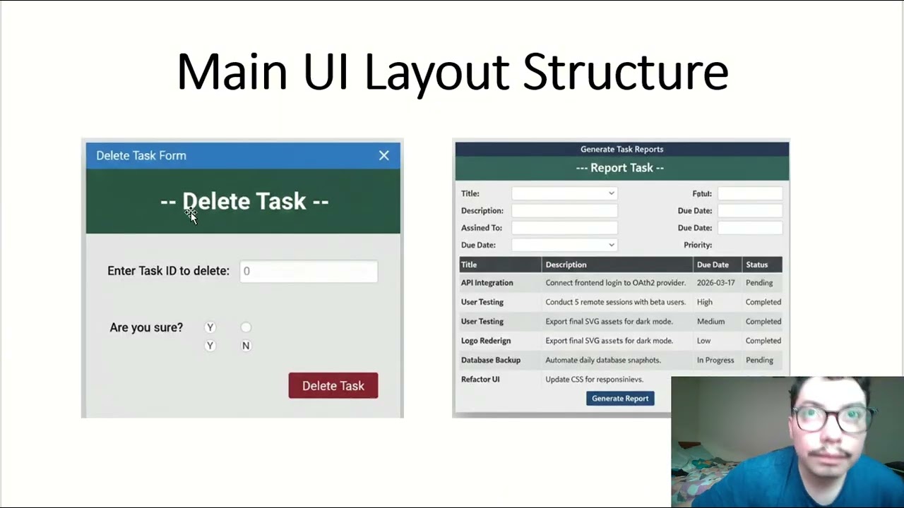 Project Description Task Application
