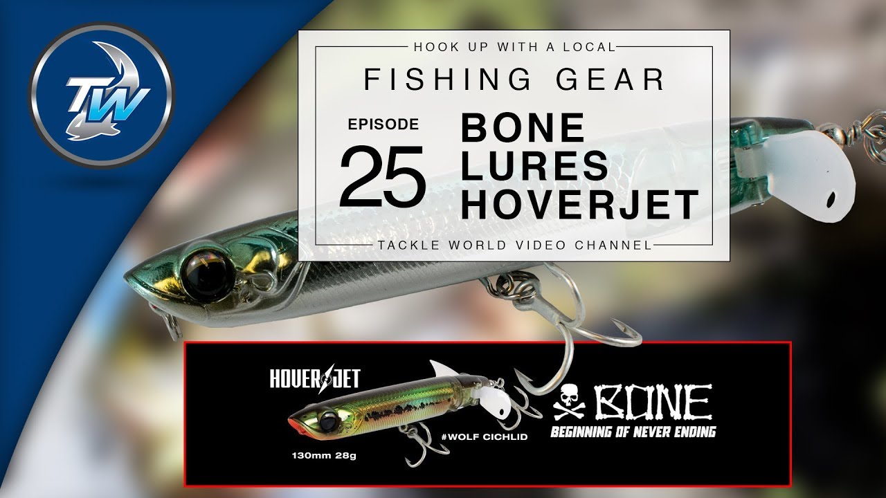 Bone Lures HoverJet Top Water Action