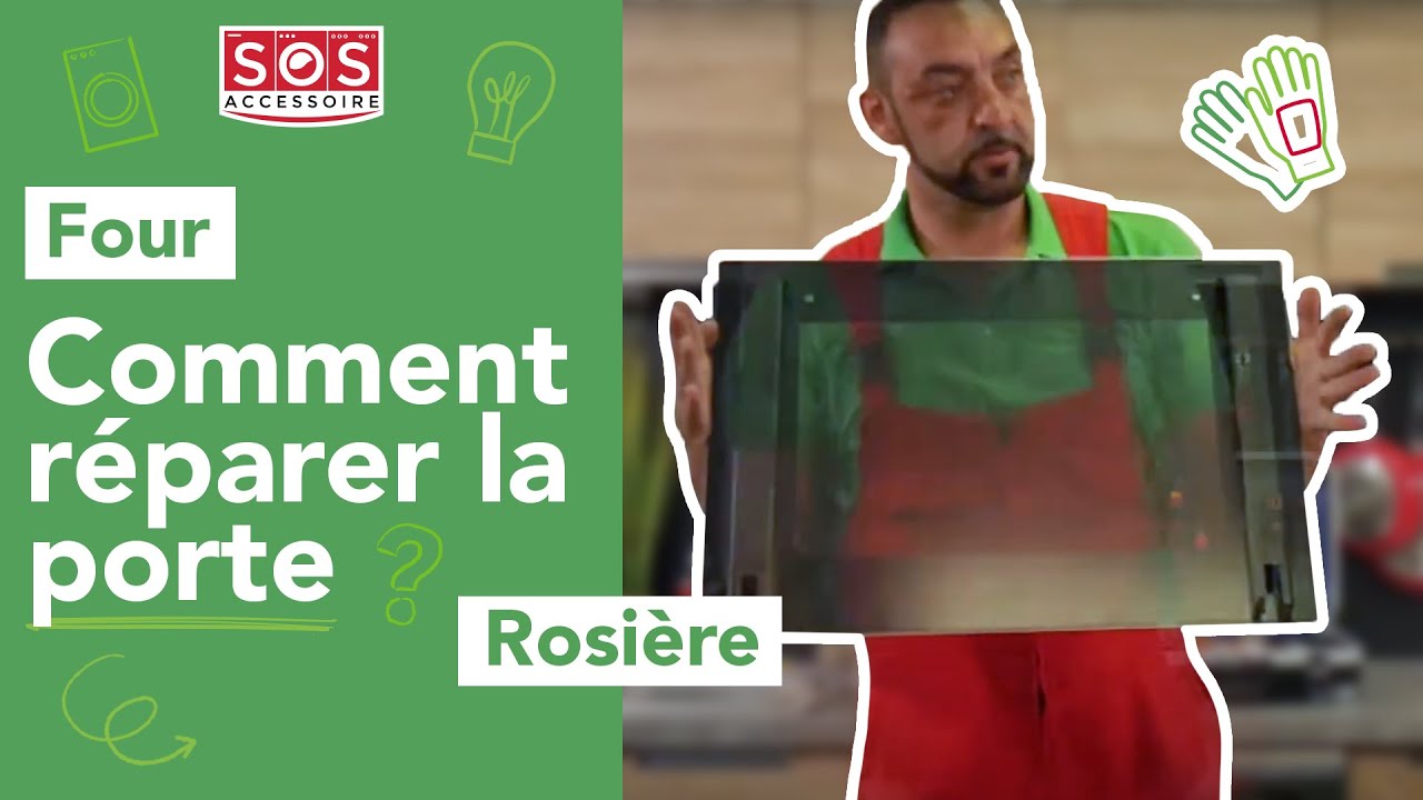🔧 Réparer porte de four Rosières : comment la démonter, accéder aux éléments et la remonter ?