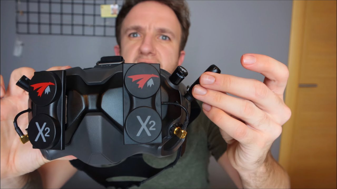 TrueRc X²-AIR 5.8 MK II PAIR Antenna For Dji Fpv Goggles and DJi Avata - Sinyal Kopmasına Son