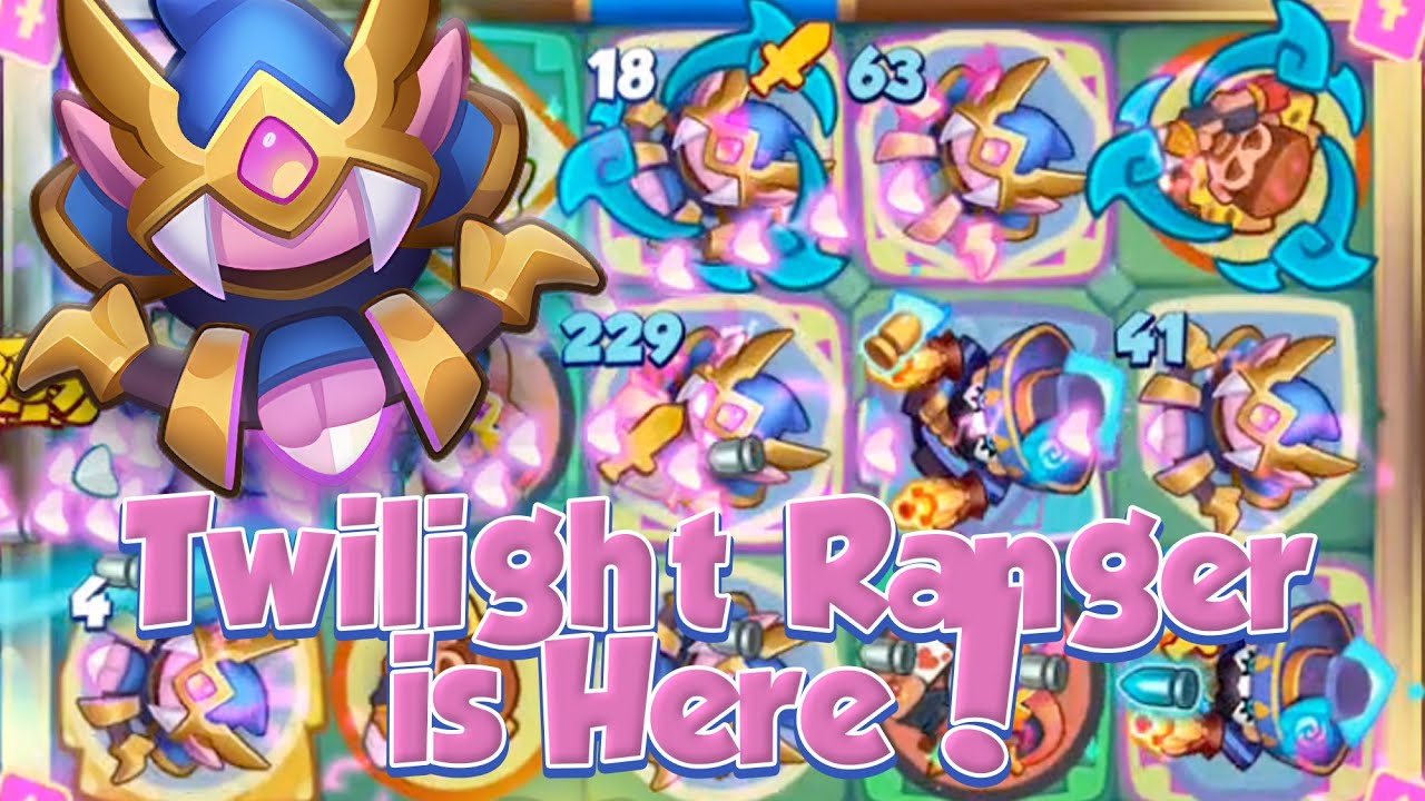 TWILIGHT Ranger is HERE - Gameplay - Is She META? Rush Royale