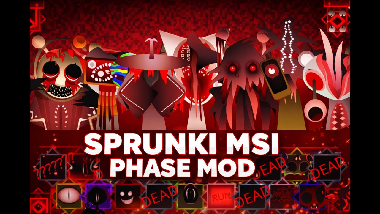 SPRUNKI LIVE. ParaSprunki MSI phase live  Music. #sprunki #livestreaming