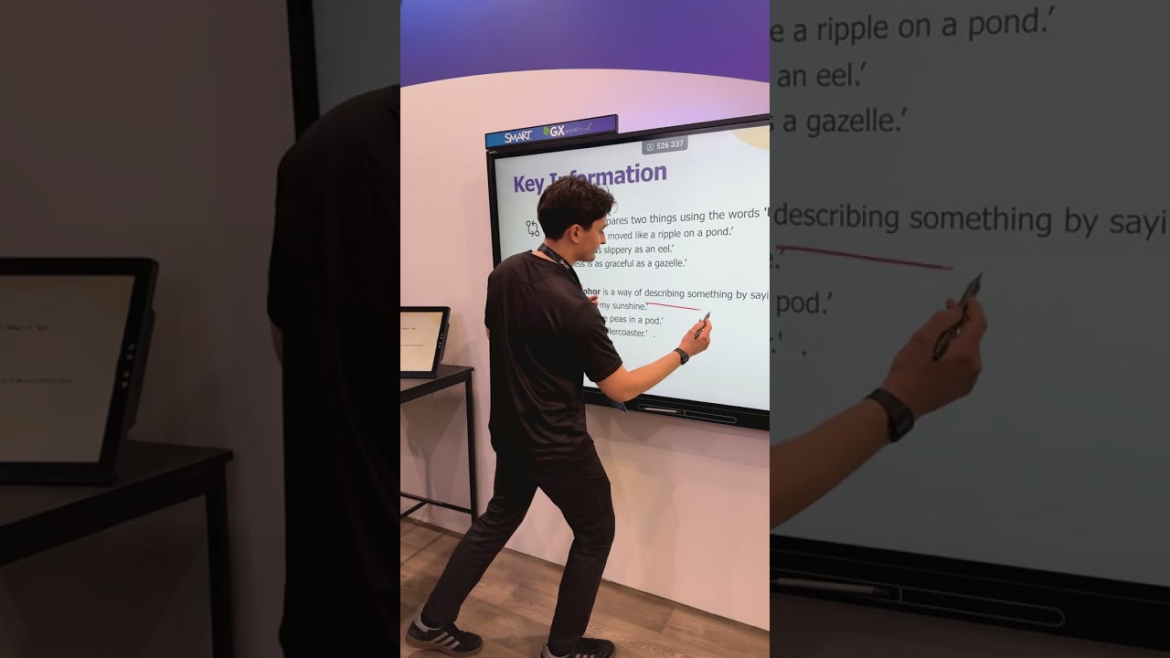 SMART Ink on the SMART Board GX