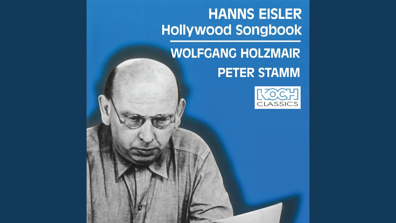 Eisler: The Hollywood Songbook: Hölderlin-Fragmente