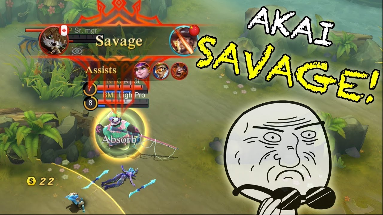 INSANE Akai Savage In Ranked Game! Mobile Legends gameplay.
