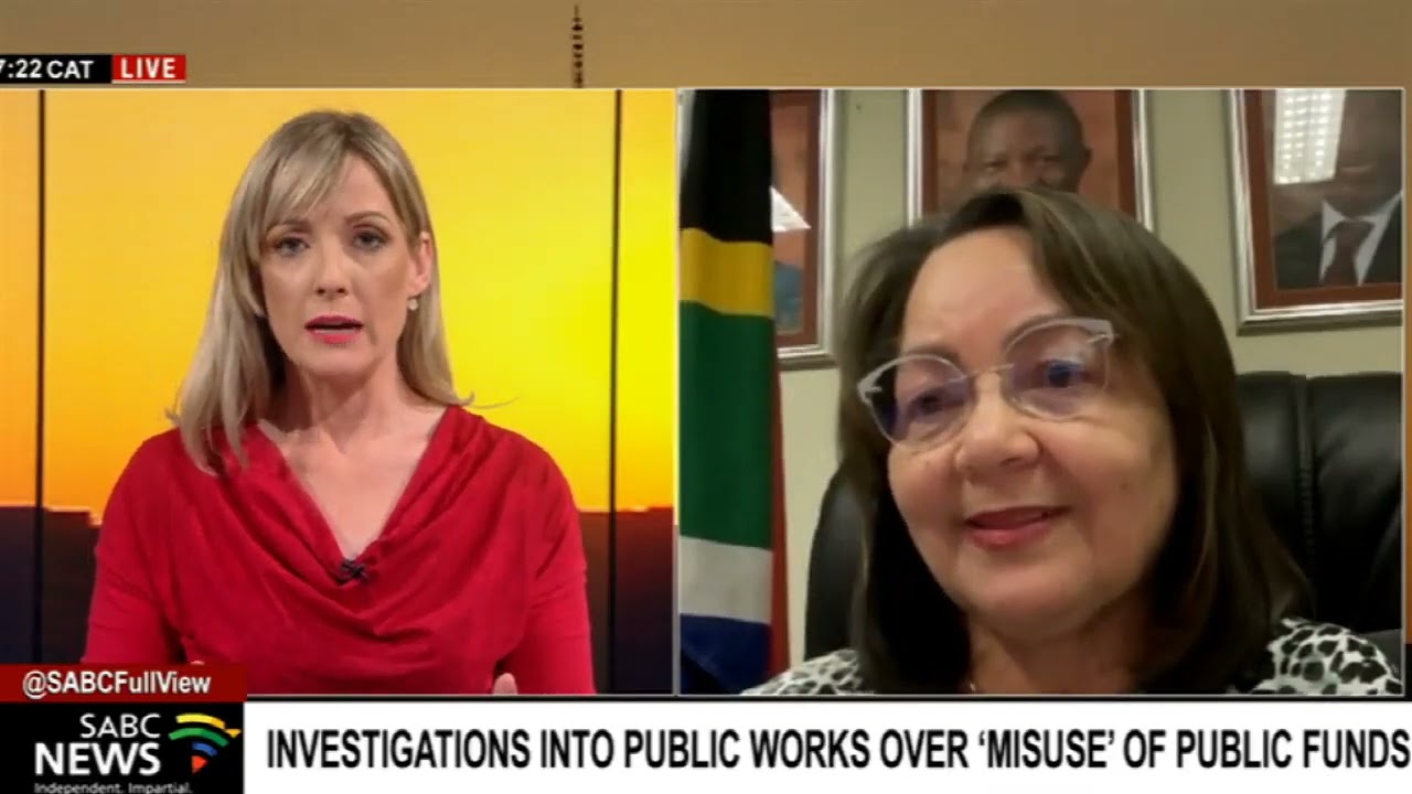 Investigations into the misuse of public funds: Minister Patricia de Lille