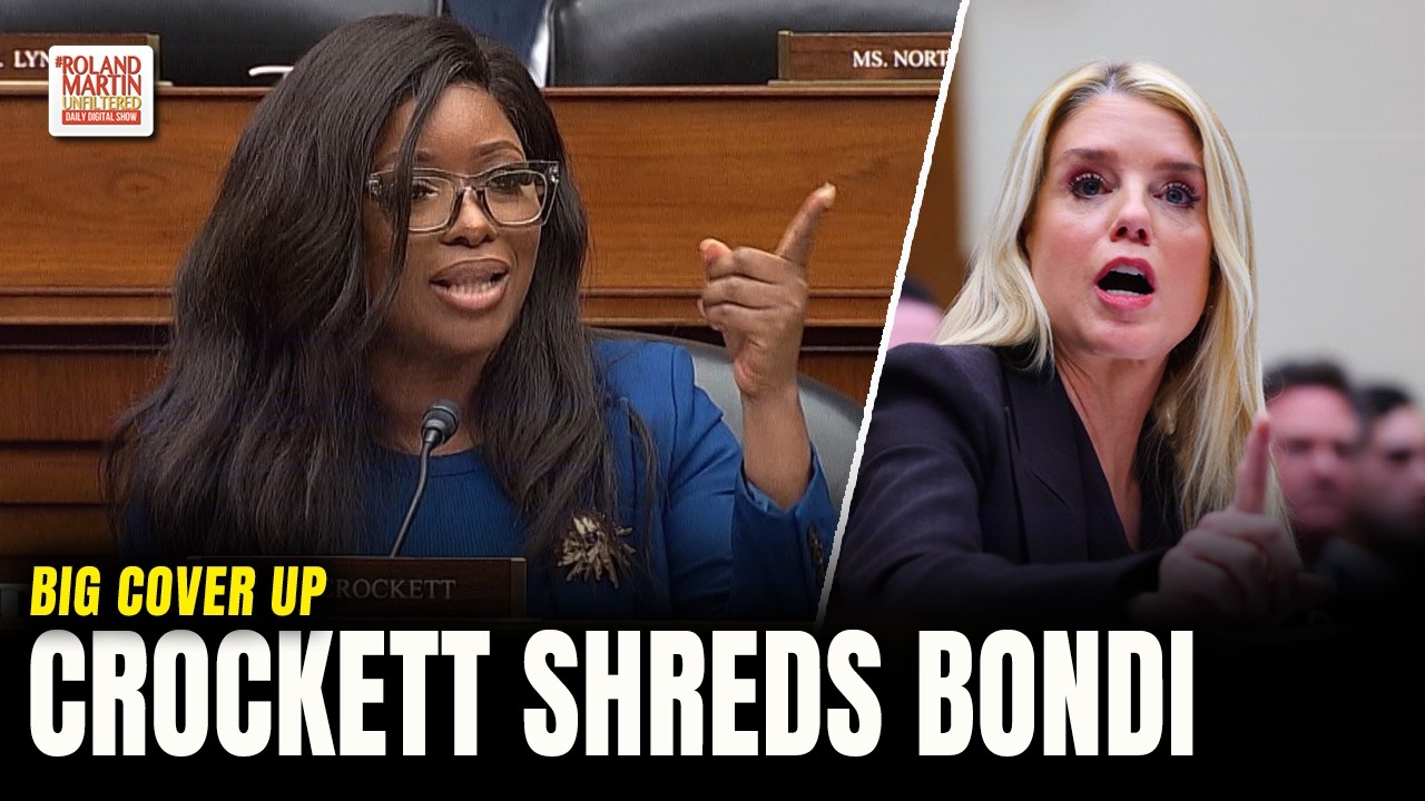 Jasmine Crockett Unloads On Pam Bondi In Fiery Epstein Showdown