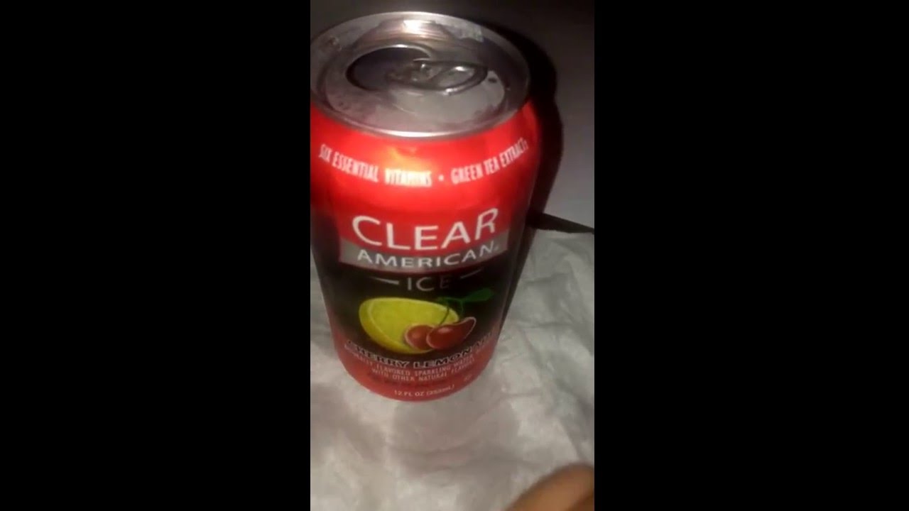 Clear American: Ice Cherry Lemonade Sparkling Water Review