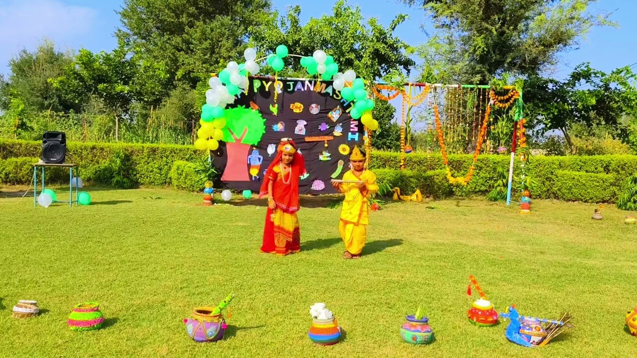 कृष्ण जन्माष्टमी उत्सव सुबोध स्कूल नवलगढ़