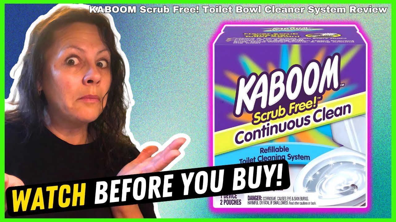 Kaboom Scrub Free! Toilet Cleaner System Review | 6-Months Clean