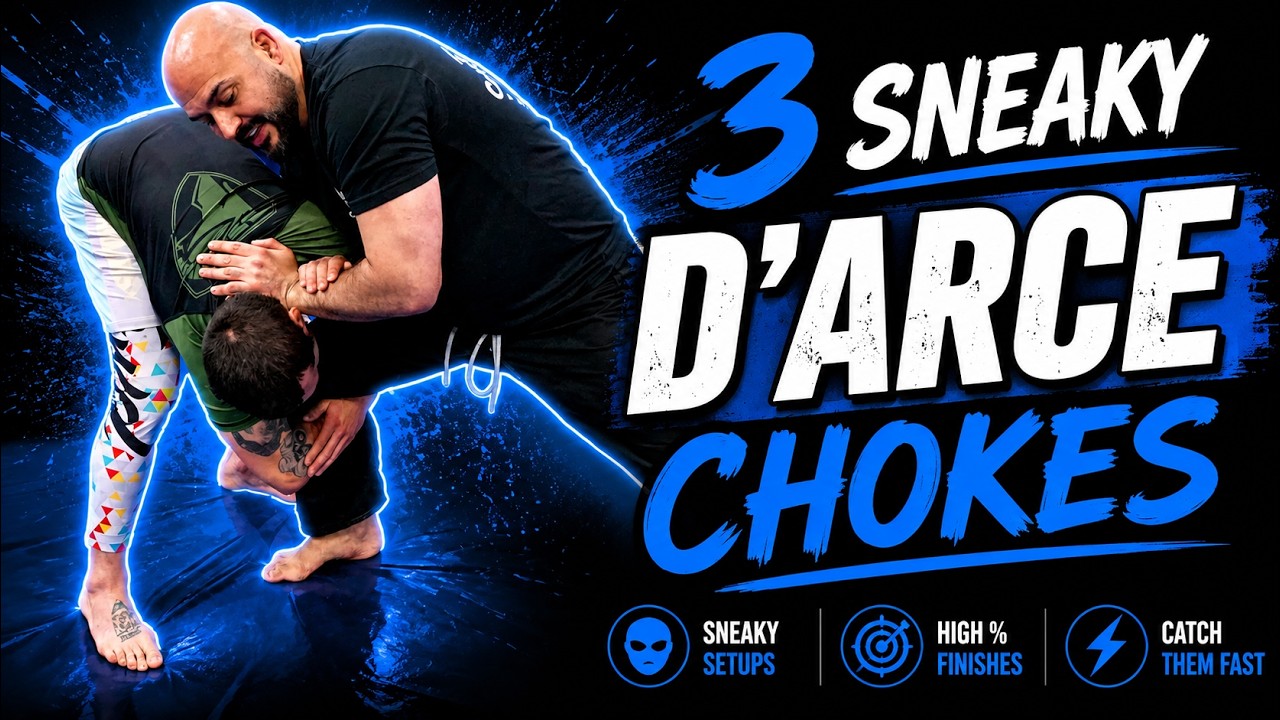 3 Slick Darce Chokes For BJJ | Submission Grappling