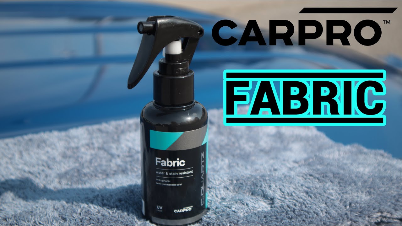CARPRO CQUARTZ FABRIC PROTEZIONE NANOTECNOLOGICA TESSUTI CAPOTE TAPPETINI IMPERMEABILIZZANTE