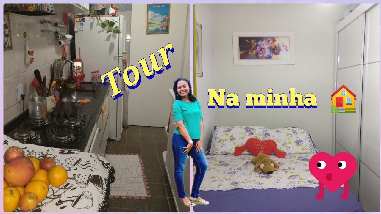 Tour da minha casinha completo#mostreitudo#minharealidade#aptobaixarenda#decorandocomreciclaveis