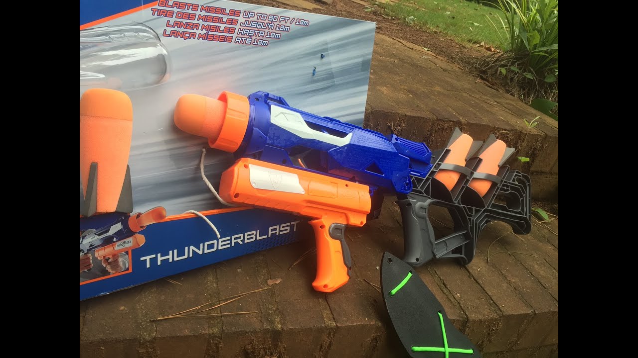 Honest Review: The Nerf ThunderBlast Missile Launcher (Full Unboxing and Demo)
