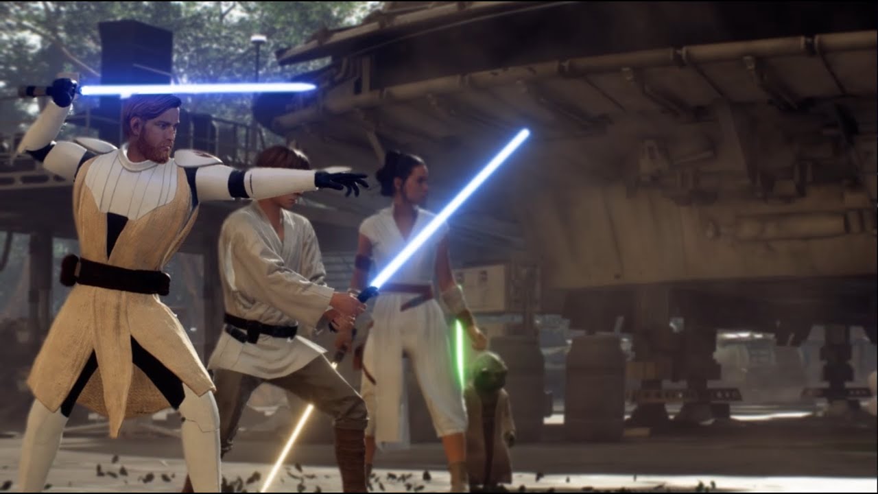 Battlefront 2 | Awesome Match using Obi-Wan | Heroes Vs Villains