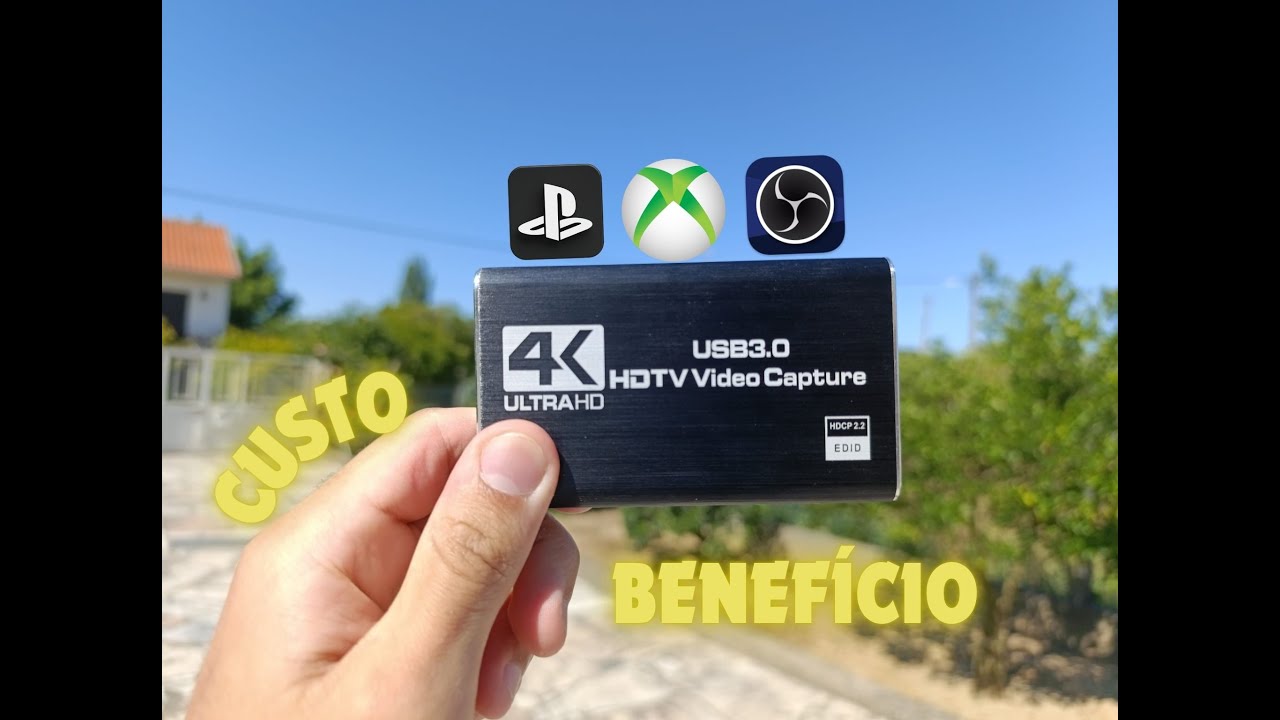 REVIEW e TUTORIAL da minha NOVA PLACA DE CAPTURA