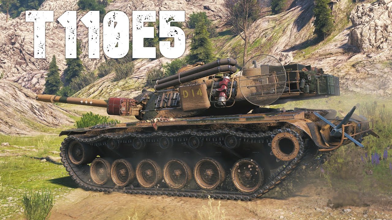 World of Tanks 2.0 T110E5 - 5 Kills 11,9K Damage