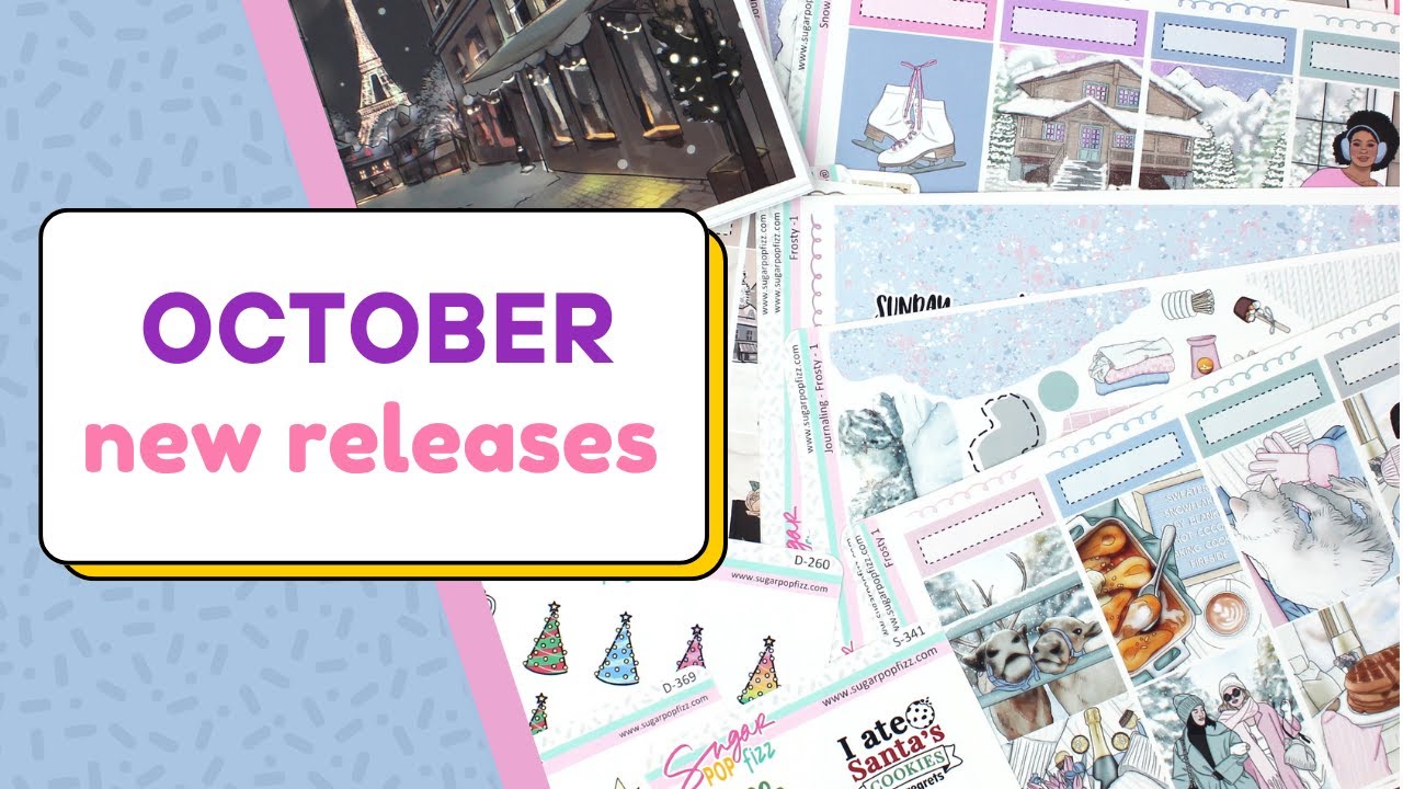 Winter Weekly Kits + New Winter Doodles | New Releases | Sugar Pop Fizz