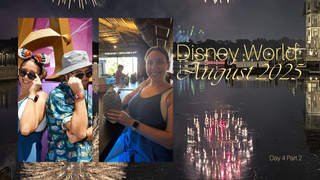 Disney World August Day 4 Part 2 | Finally Trying Gideon's and Fireworks from Grand Floridian