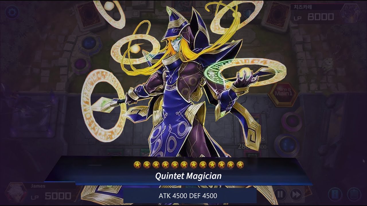 Summoning Quintet Magician with Materials from Deck | Yu-Gi-Oh! Master Duel