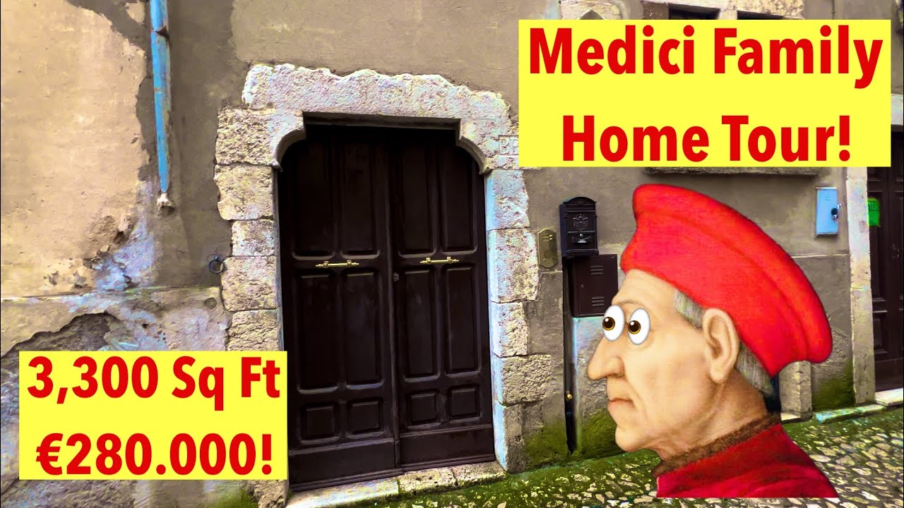 Touring a Medici Family Apartment: Veroli's Historic Gem 🏰✨ &euro;280,000. It's 3,300 Sq Ft!!