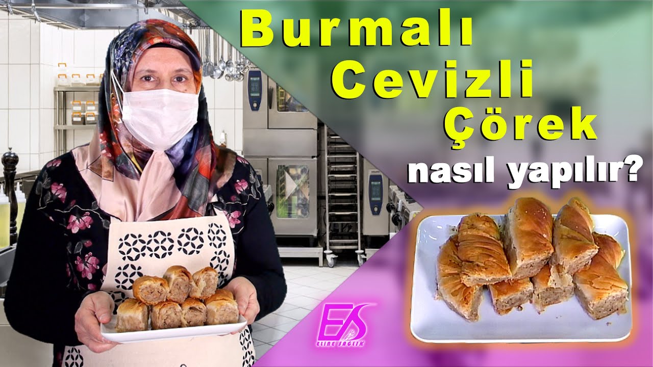 Burmalı Cevizli Çörek  Nasıl Yapılır?