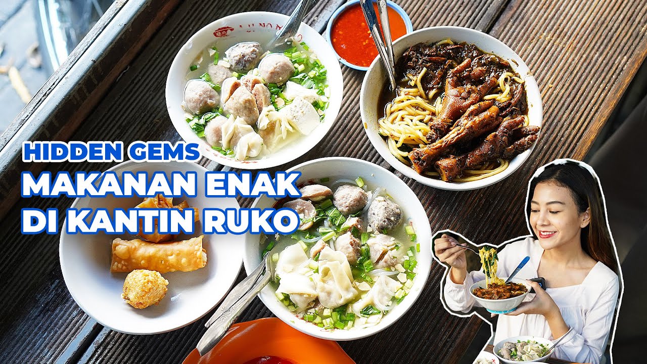 MAKANAN HITS DI KANTIN RUKO || KANTIN KITA GRAHA FAMILY