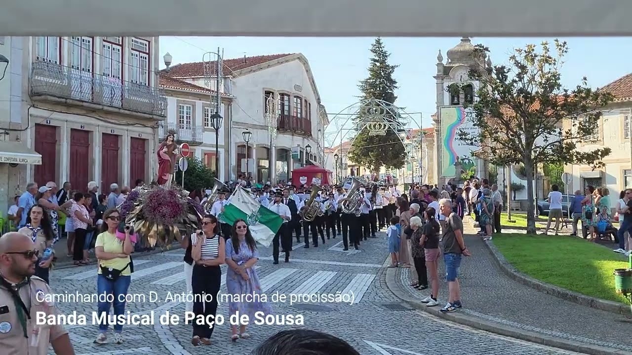 Banda Musical de Paço de Sousa. Marcha de procissão 