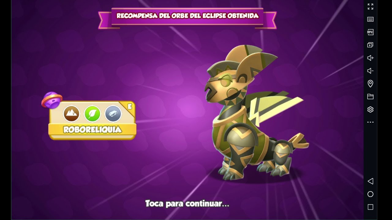 dragon mania legends dragón roboreliquia