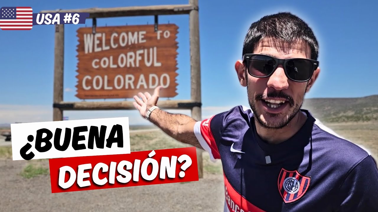 Nos METEMOS en una ruta ALTERNATIVA para entrar a Colorado y TODO ESTO PASÓ 😱 | E32T7