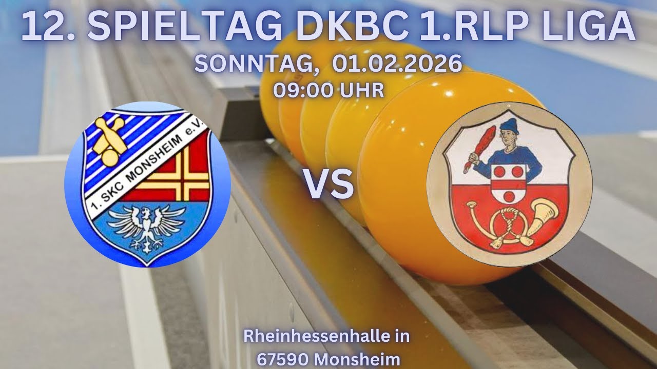 1. SKC Monsheim 2 gegen KF Sembach 2 / 1. RLP Liga 120 Wurf