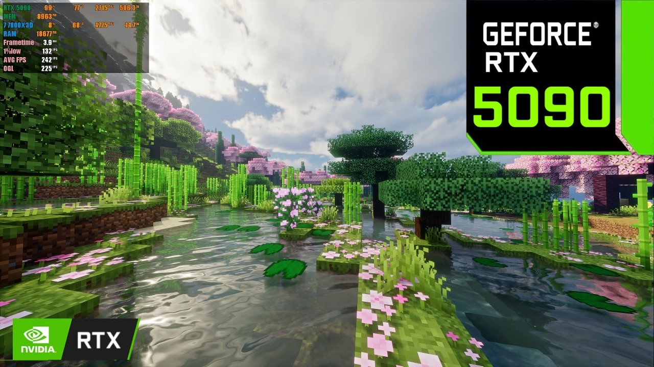 RTX 5090 | Minecraft: Bliss Shaders | 4K