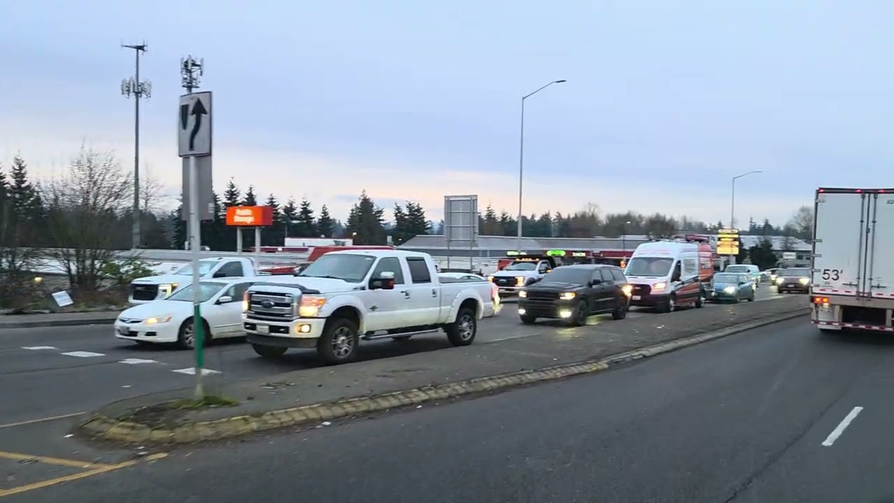 Arriving at James Hardie Annex Tacoma WA 