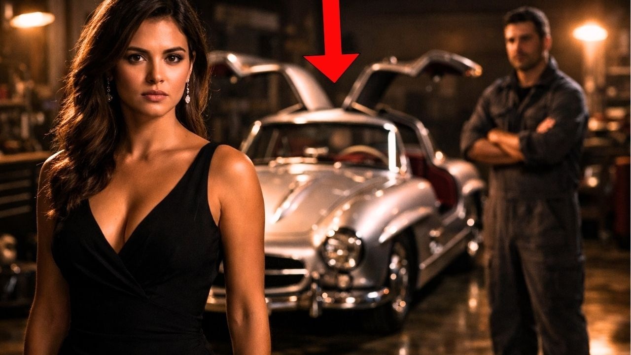 Ela Colocou O Mercedes Em Leilão… Sem Saber O Que Tinha Nas Mãos