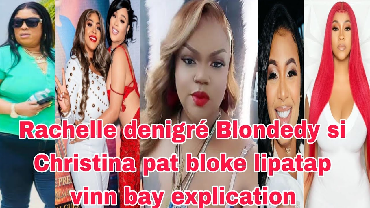 Rachelle vinn mete pou Christina ki denigrél live/Denise gaté live la nèt😀menm Blondedy jwenn pali